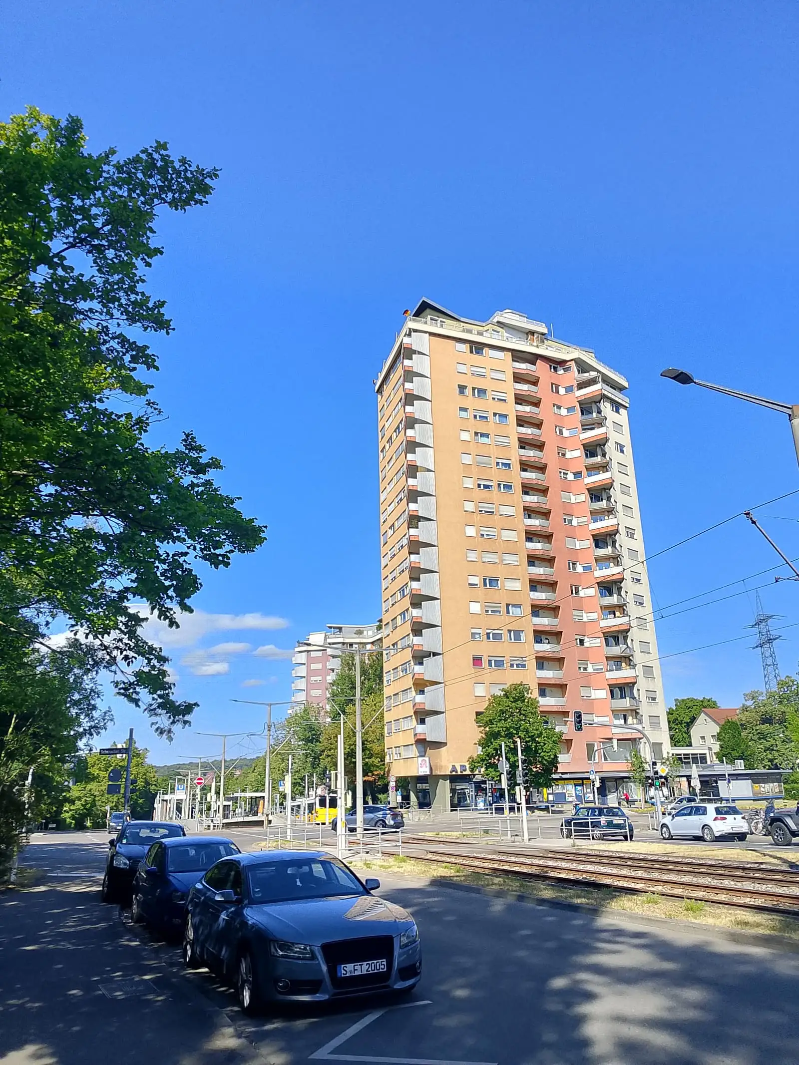 Straßenbahn im Einsatzgebiet