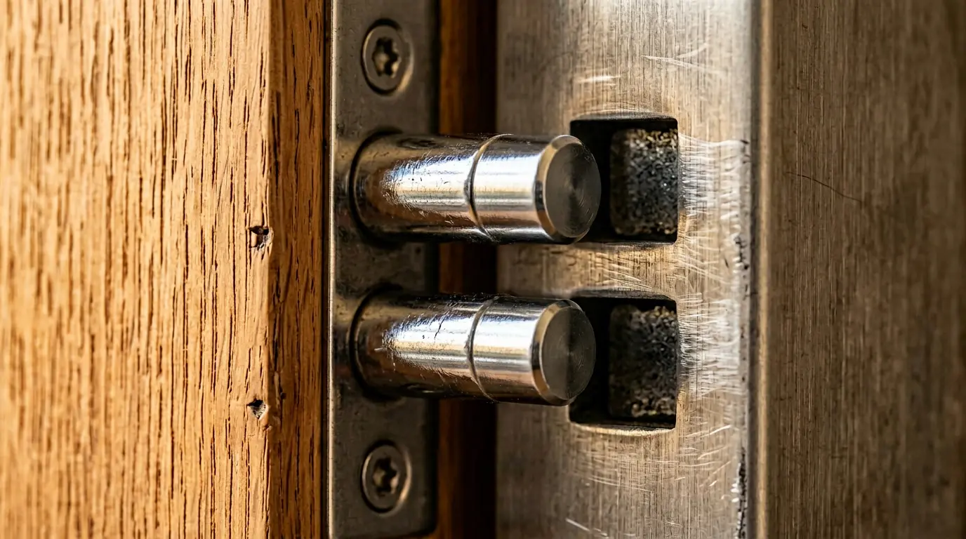 Bandseitensicherung an der Wohnungstür nachrüsten