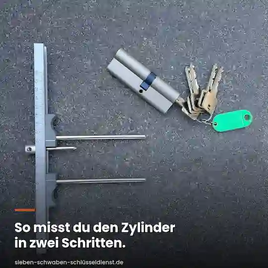 Schließzylinder ausmessen und ohne Fehlkauf bestellen