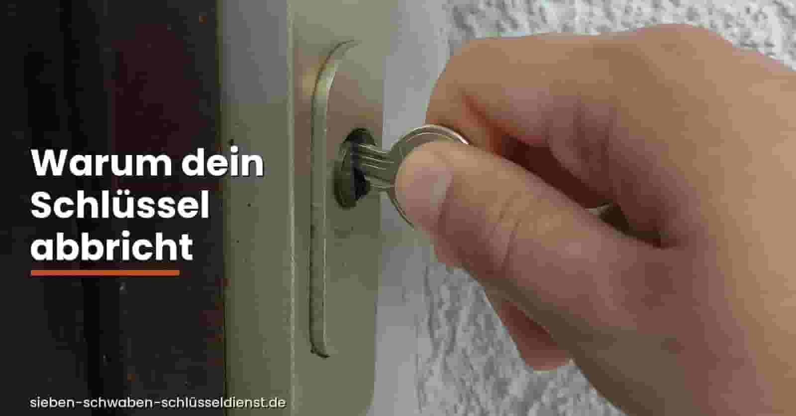 Warum sich dein Schlüssel verbiegt und wie du ihn schonst